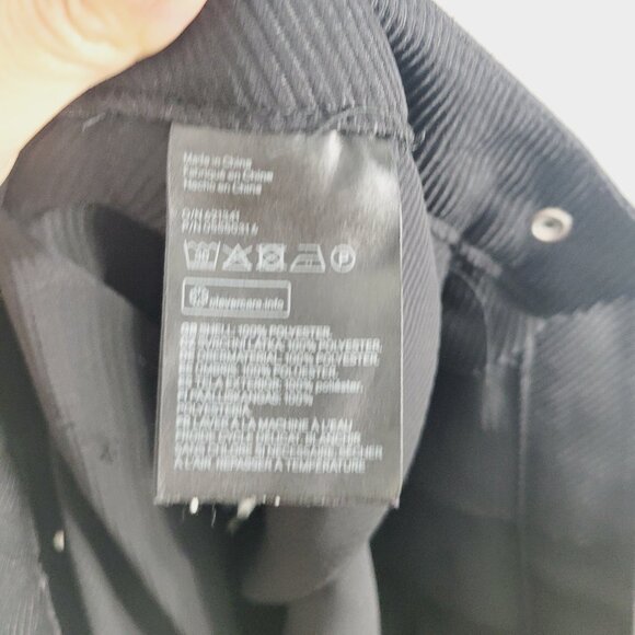 Divided Women Black White Bottom Striped School Tennis Flared Mini Skirt Size 10 - Picture 7 of 10